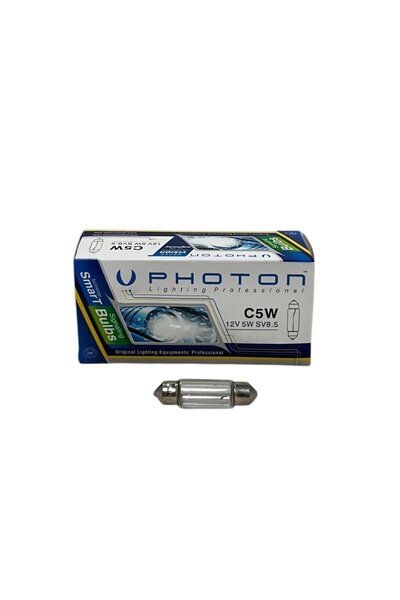Photon 12 V C5W 36 mm Halojen Sofit Tavan Bagaj Ampulü 10 Adet