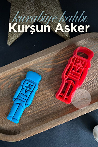 Lena Gift Store New Year Christmas Lead Soldier Nutcracker New Year Cookie Mo...