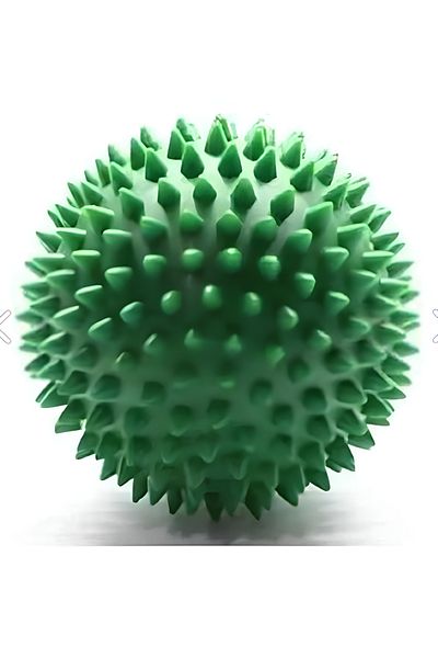 Modares Store Green Hard Massage Ball - Stimulating and Spiky, 5cm