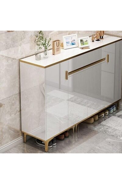 KEKE Luxury Multifunctional Entryway Shoe Storage Cabinet 140Cm