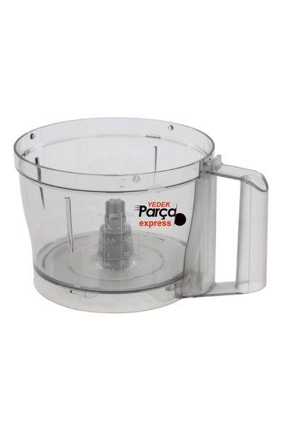 Bosch MCM3601 Mutfak Robotu Haznesi Blender Robot Kasesi Cam Plastik Hazne Kase Doğrayıcı Kabı Kap