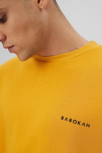 BABOKAH Bisiklet Yaka Oversize Fit Sweatshirt