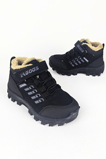 Mind Black Siyah Içi Kürklü Su Ve Soğuğa Dayanıklı Erkek Çocuk Botu