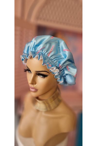 LOLLY PONY Silk Satin Hair Health Cap Double Sided Special Series