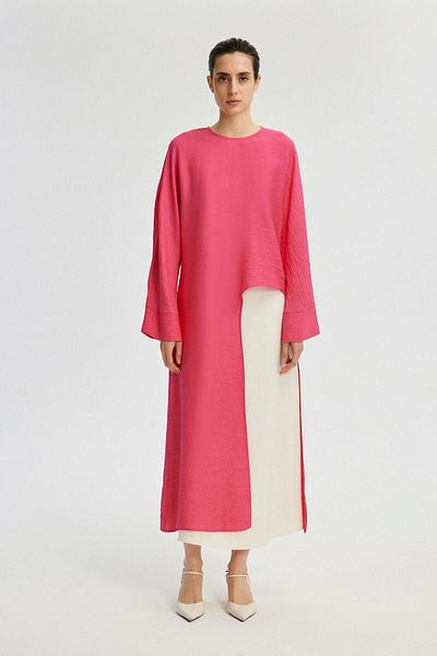 Touché Privé LONG TUNIC WITH FRONT SLIPPERS