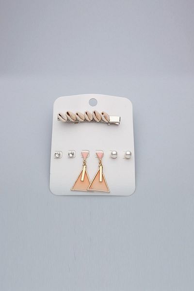 Modex Buckle Earring Set