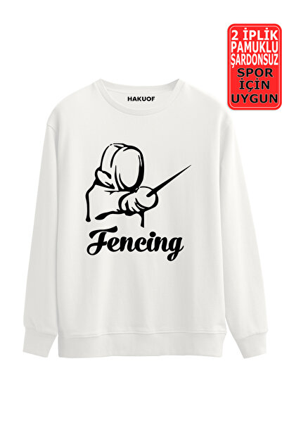 hakuof Φούτερ με σχέδιο ξιφομαχίας Unisex