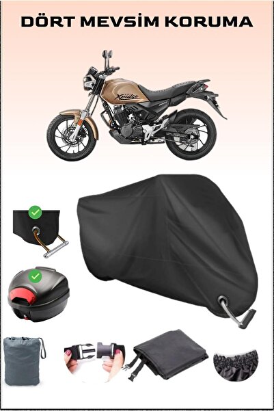 Breen Siyah Hero Xpulse 200t Için Arka Çanta Ve Kilit Uyumlu Motosiklet Brand...