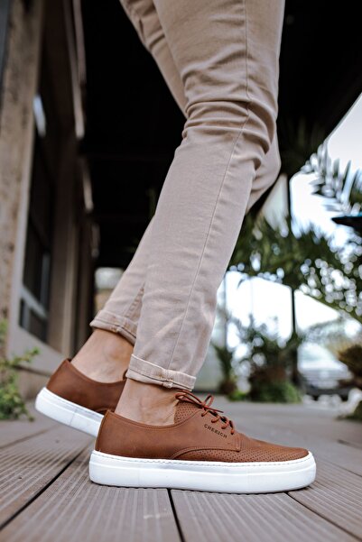 Chekich Ch061 Cbt Rex Ανδρικά παπούτσια Tan