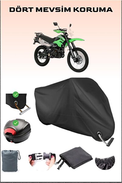 Breen Siyah Mondial X-treme Max 200 Için Arka Çanta Ve Kilit Uyumlu Motosikle...