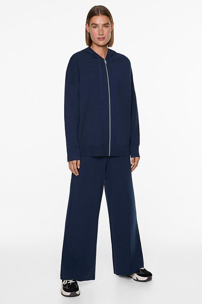 Oysho Straight fit knit trousers