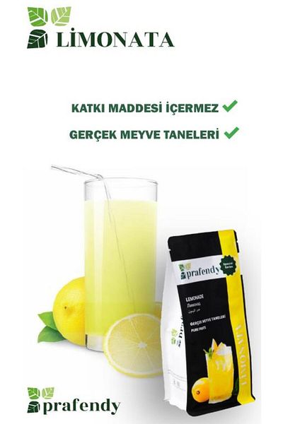 prafendy Wholesale Lemonade Powder - 250g X 24 Fruits Grain