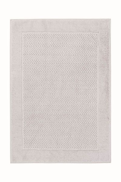Koza Home Tilos Jacquard Foot Towel Gray 50x80 2223