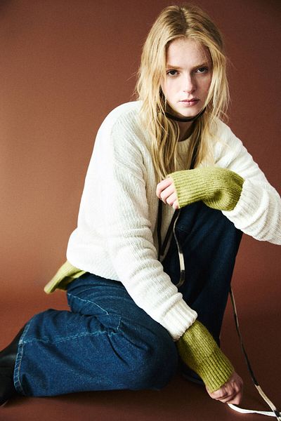 Pull & Bear Chenille sweater