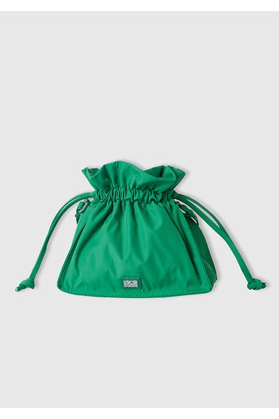 United Colors of Benetton Women's Green Drawstring Bag