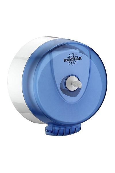 Rulopak Black Twin Mini Tweezers Toilet Paper Dispenser - Internal Pull