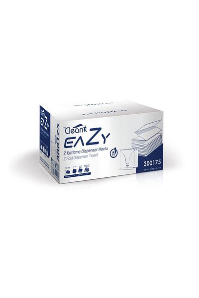 Rulopak Z Fold Towel Paper 2 Layers 200 Sheets 12 Pack