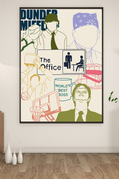 BS BASKI A3 THE OFFICE BASKILI POSTER