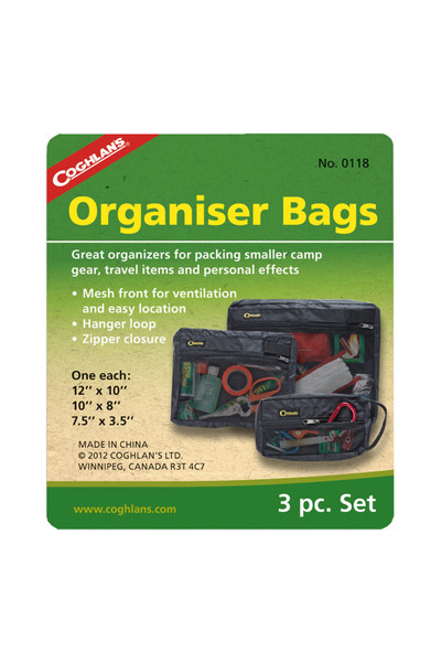 COGHLANS Coghlan's Set of 3 Organizer Bags