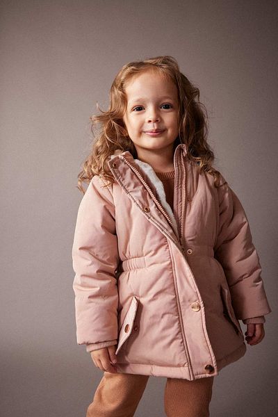 DeFacto Baby Girl Hooded Waterproof Coat A2451a523au