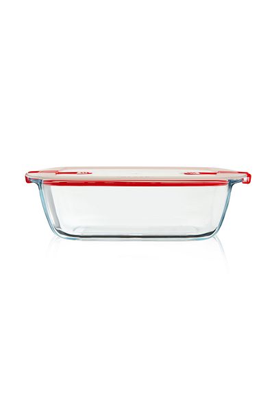 Pyrex Cook & Head Rectangular Ziplock Storage Container - 2.5 Lt