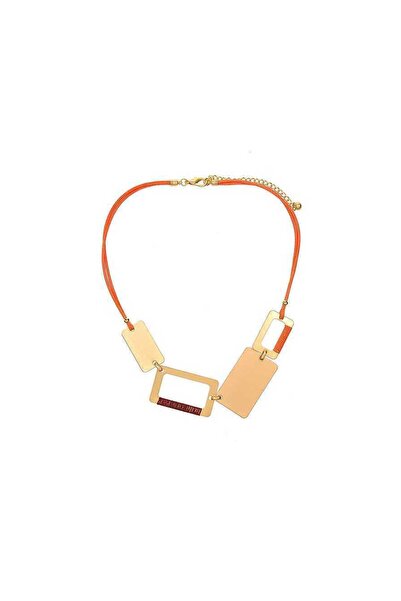 Roman İp Detaylı Kolye Standart Renk Y1986437_089