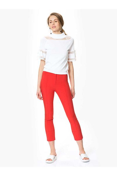 Roman Skinny Women's Pants Red Y1722005_006