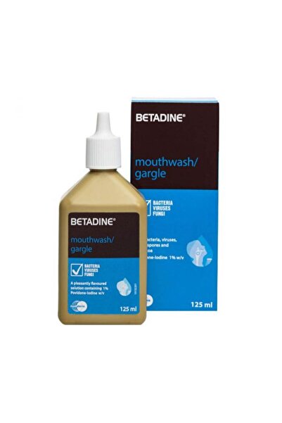 BETADINE غسول الفم والغرغرة، 125 مل