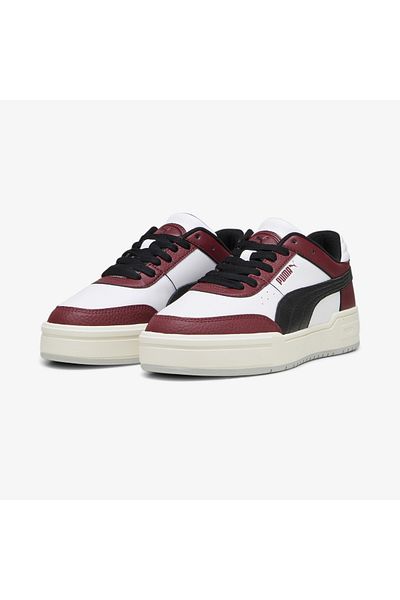 Puma Ca Pro Sport Lth Unisex Beyaz/bordo Spor Ayakkabı