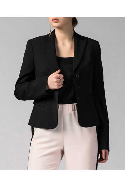Roman 3 Düğmeli Ceket Siyah Y1416022_001