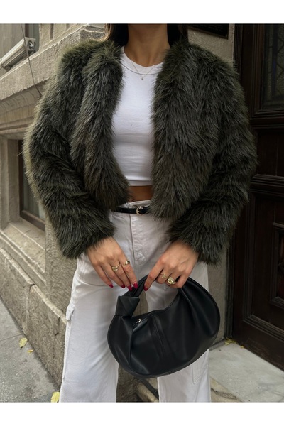 ASEDE Crop Boy Extra Soft Texture Lined Plump Coat