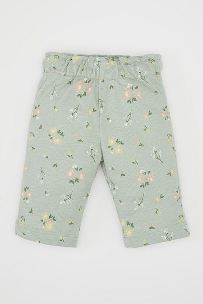 DeFacto Baby Mädchen Blumen Langarm T-Shirt Unten Haarband 3 Stück Set D4112a524wn