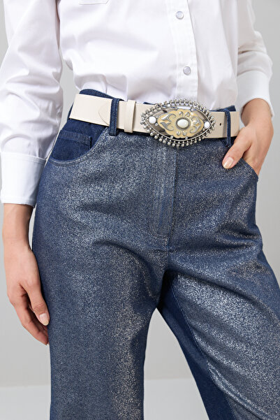 Roman Deri Kemer Ekru K2582105_049