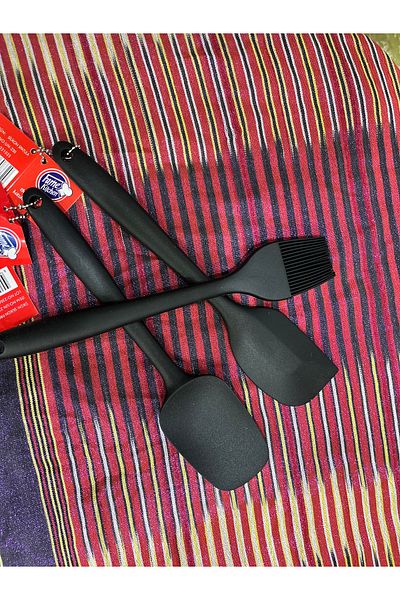 Fame Kıtchen Set of 3 Silicone Serving Spoons