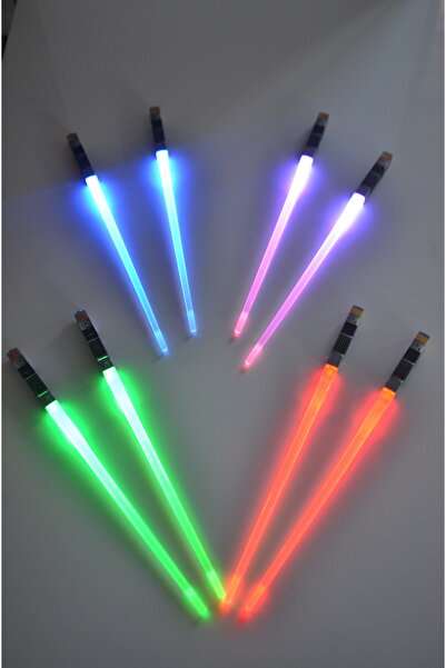 aysequlce Led Işıklı Chopstick - 1 Çift - Yeşil