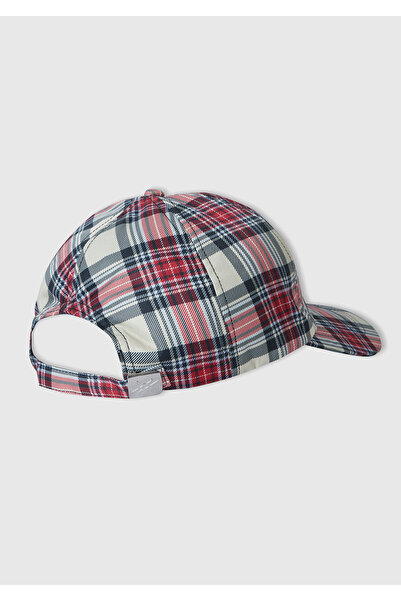 United Colors of Benetton Unisex Taba Mix Ekoseli Kep