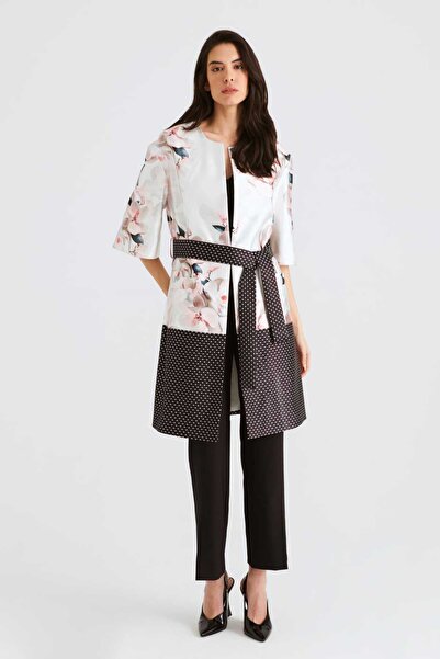 Roman Çiçek Desenli Kap Standart Renk Y2236301_089