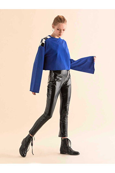 Roman Omuz Detaylı Sweatshirt Saks K1954119_021