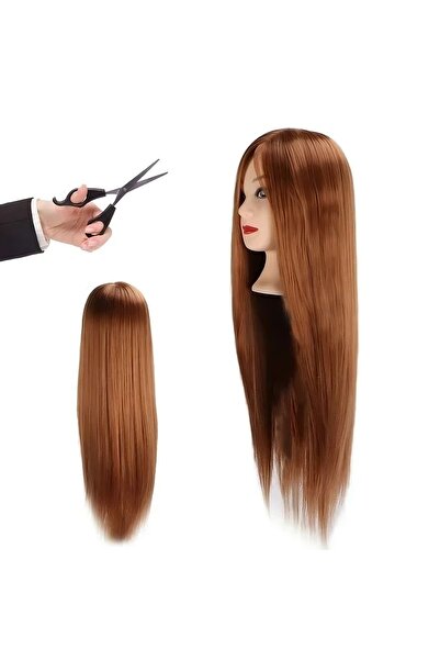 ALYA SİMİN Gerçek Saç Eğitim Mankeni Profesyonel Kuaför Eğitim Mankeni Kuaför...