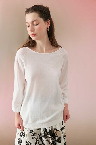 Roman Truvakar Kollu Triko Ekru Y2471019_049