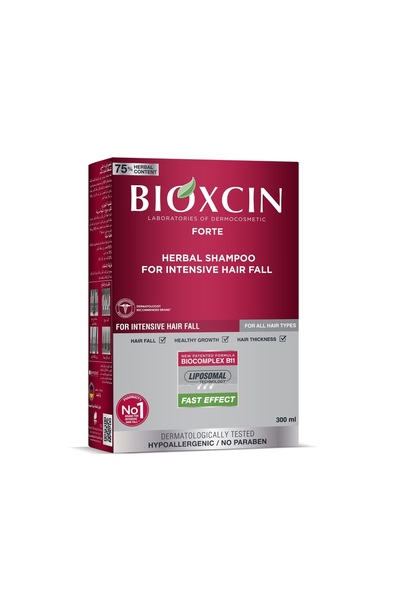 Bioxcin شامبو فورت العشبي المكثف لتساقط الشعر - 300 مل