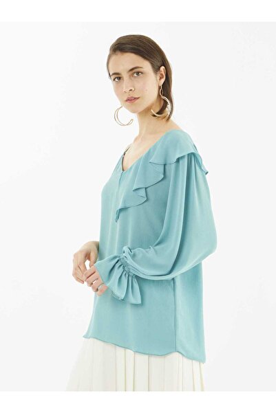 Roman Kol Detaylı Bluz Akua Y1813047_299