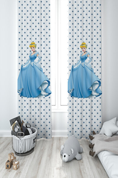 BAMBAŞKA MODA ДИТЯЧА ТА ДИТЯЧА КІМНАТА Пунтикована принцеса з малюнком 2-х кр...