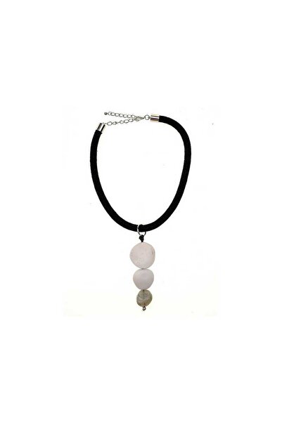 Roman İpli Taş Kolye Standart Renk Y1986475_089