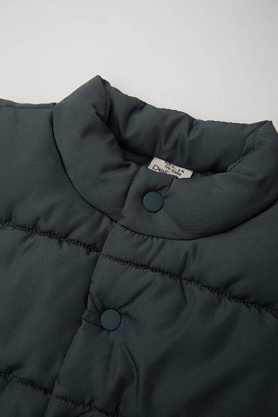 DeFacto Baby Boy Stand Collar Water Repellent Fabric Snap Closure Inflatable Vest A2813A524Au
