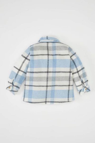 DeFacto Baby Boy Flannel Checked Long Sleeve Shirt D3361A524Wn