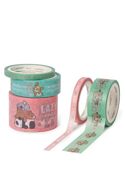 Legami Mını 5 Kağıt Bant Hayvanlar Set