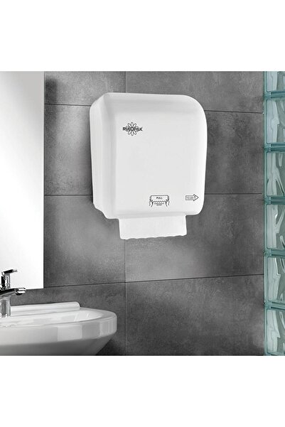 Rulopak Autocut Kağıt Havlu Dispenseri 21 Cm Beyaz