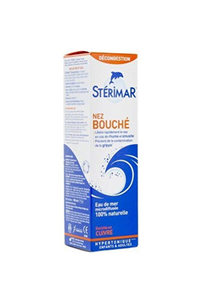 Sterimar Tıkalı Burun Hypertonic Yetişkin 100 Ml-skt:01/2027