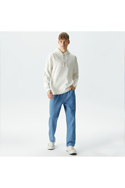 United 4 Unıted4 Classic Erkek Beyaz Hoodie